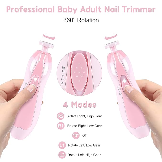 Baby Nail Clippers with Light